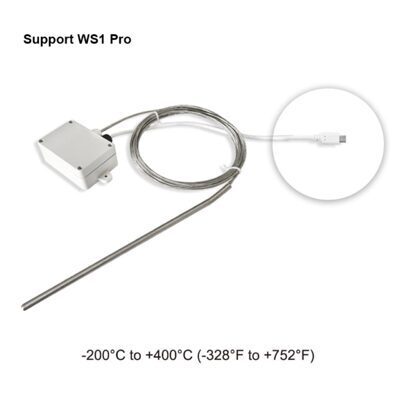UbiBot - PT100-3M-USB, 5V RS485, für WS1 Pro