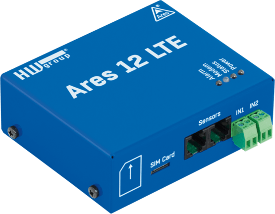 Ares 12 LTE E plain, 14 Eingänge, 2xDI